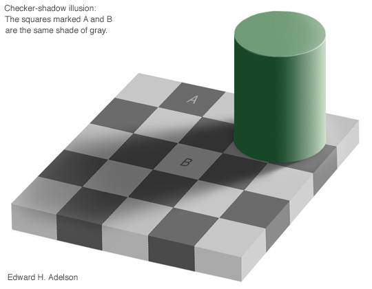 Checkerboard Illusion